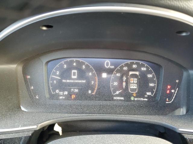 19XFL1H89RE023637 - 2024 HONDA CIVIC SPORT TOURING BLUE photo 9