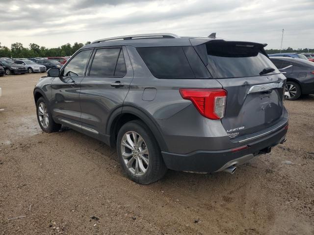 1FMSK7FH8MGC17636 - 2021 FORD EXPLORER LIMITED GRAY photo 2