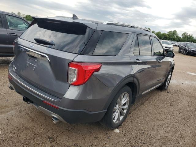 1FMSK7FH8MGC17636 - 2021 FORD EXPLORER LIMITED GRAY photo 3