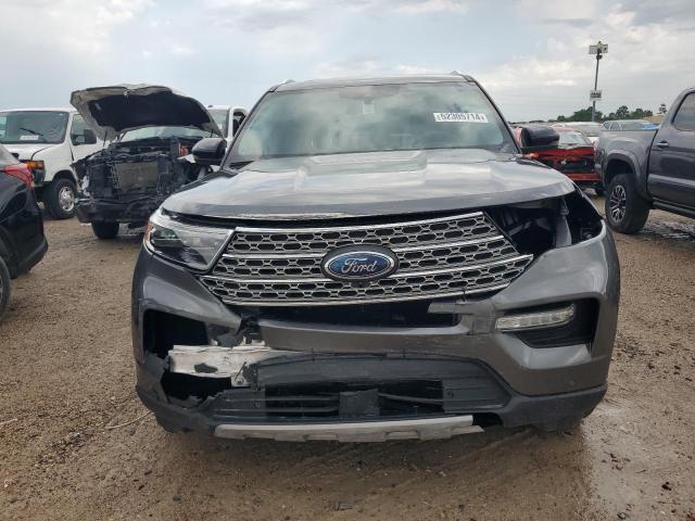 1FMSK7FH8MGC17636 - 2021 FORD EXPLORER LIMITED GRAY photo 5