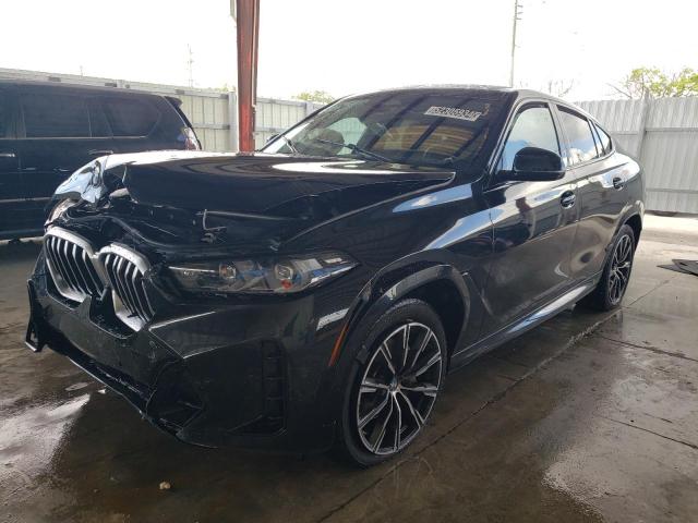 5UX33EX07R9U39095 - 2024 BMW X6 XDRIVE40I BLACK photo 1