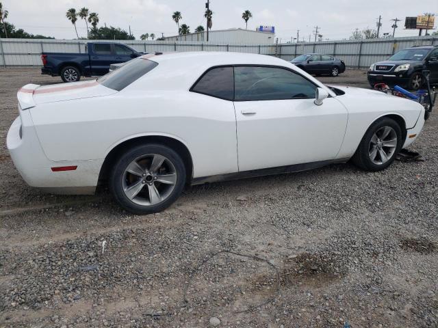 2C3CDYAG5EH123473 - 2014 DODGE CHALLENGER SXT WHITE photo 3