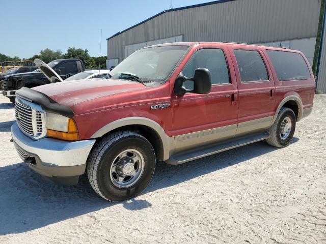 1FMNU42S6YEC87998 - 2000 FORD EXCURSION LIMITED RED photo 1