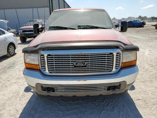 1FMNU42S6YEC87998 - 2000 FORD EXCURSION LIMITED RED photo 5