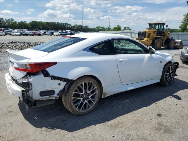 JTHSE5BC9F5000541 - 2015 LEXUS RC 350 WHITE photo 3