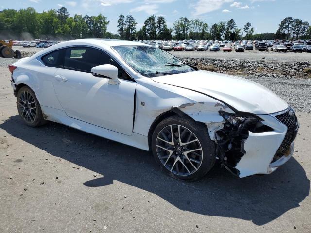 JTHSE5BC9F5000541 - 2015 LEXUS RC 350 WHITE photo 4