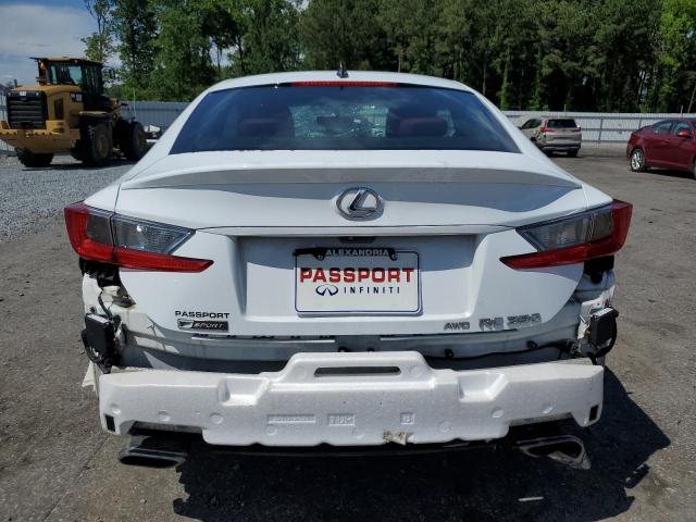 JTHSE5BC9F5000541 - 2015 LEXUS RC 350 WHITE photo 6