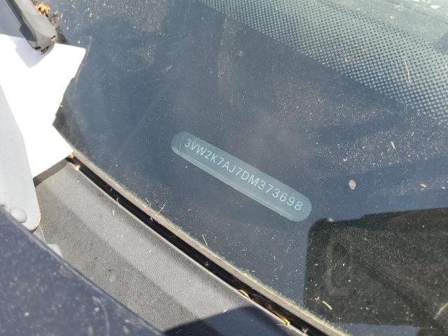 3VW2K7AJ7DM373698 - 2013 VOLKSWAGEN JETTA BASE 黑色 照片 12