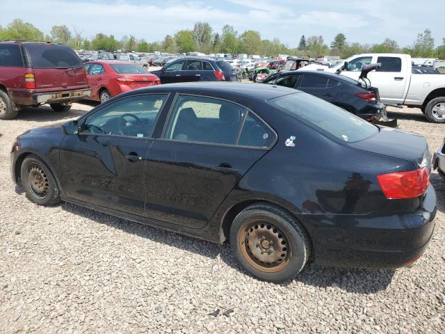3VW2K7AJ7DM373698 - 2013 VOLKSWAGEN JETTA BASE 黑色 照片 2
