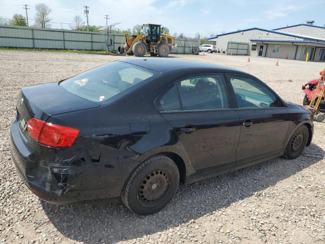 3VW2K7AJ7DM373698 - 2013 VOLKSWAGEN JETTA BASE 黑色 照片 3