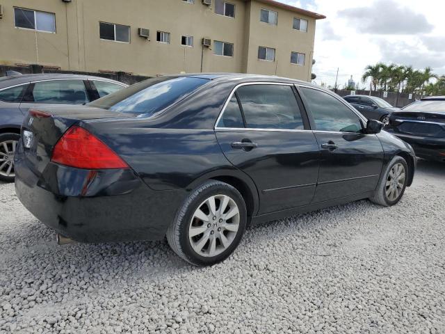 1HGCM66447A054745 - 2007 HONDA ACCORD SE BLACK photo 3