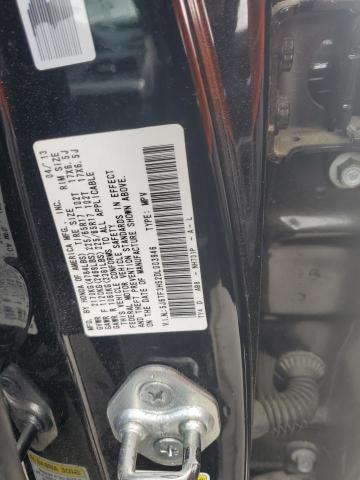 5J6TF3H52DL003946 - 2013 HONDA CROSSTOUR EXL შავი ფოტო 12