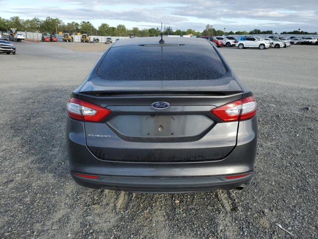 3FA6P0G74GR386298 - 2016 FORD FUSION S CHARCOAL photo 6