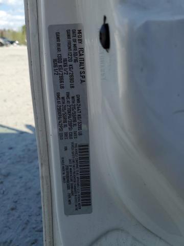 ZFBERFBB0H6E50811 - 2017 RAM PROMASTER SLT Білий фото 14