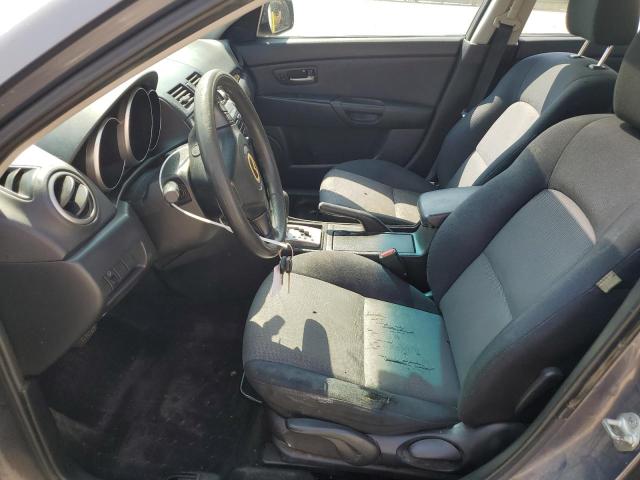 JM1BK32F271739350 - 2007 MAZDA 3 I CHARCOAL photo 7