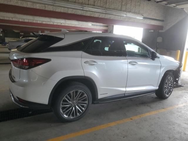 2T2JGMDA9NC086248 - 2022 LEXUS RX 450H WHITE photo 3