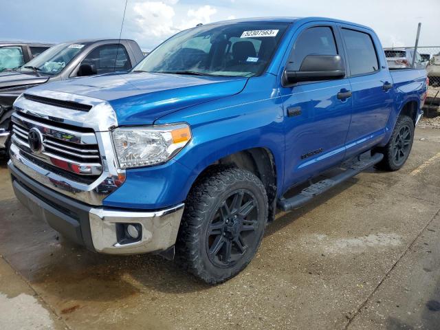 5TFEW5F19HX228311 - 2017 TOYOTA TUNDRA CREWMAX SR5 BLUE photo 1