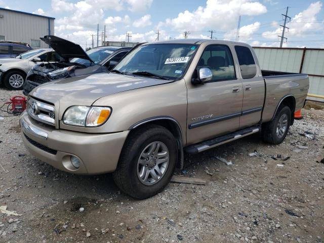 5TBRT34173S370505 - 2003 TOYOTA TUNDRA ACCESS CAB SR5 GOLD photo 1