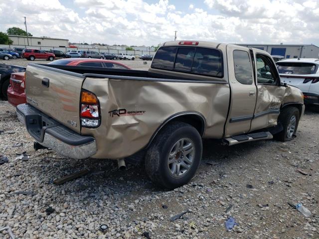 5TBRT34173S370505 - 2003 TOYOTA TUNDRA ACCESS CAB SR5 GOLD photo 3