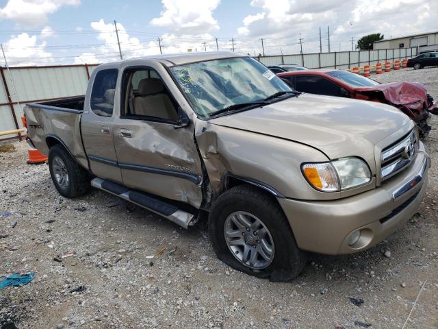 5TBRT34173S370505 - 2003 TOYOTA TUNDRA ACCESS CAB SR5 GOLD photo 4