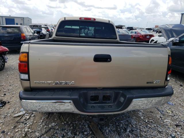 5TBRT34173S370505 - 2003 TOYOTA TUNDRA ACCESS CAB SR5 GOLD photo 6