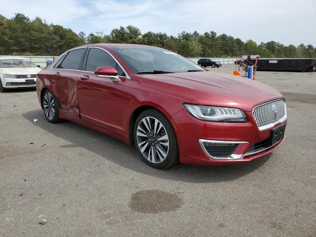 3LN6L5EC4KR609088 - 2019 LINCOLN MKZ RESERVE II RED photo 4