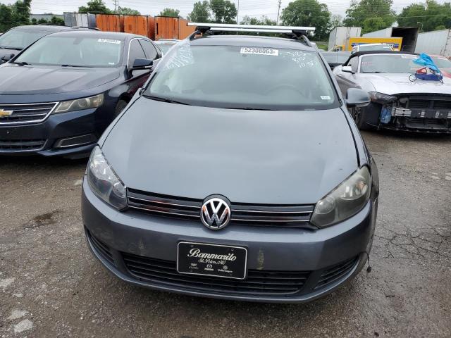 3VWPL7AJ0EM604638 - 2014 VOLKSWAGEN JETTA TDI GRAY photo 5