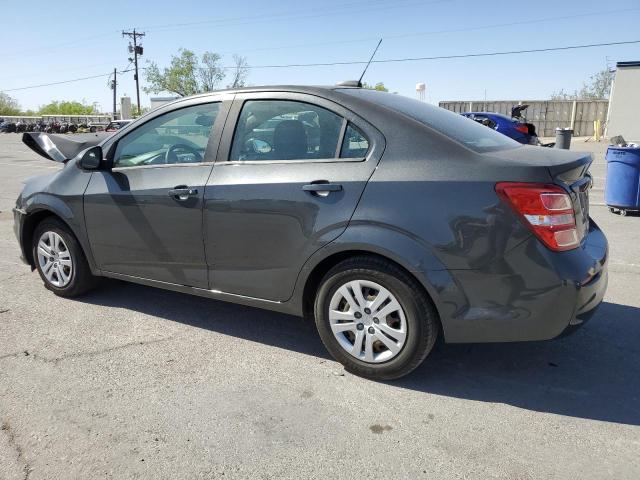 1G1JB5SH4H4156229 - 2017 CHEVROLET SONIC LS GRAY photo 2