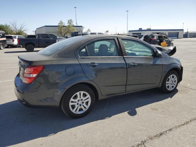 1G1JB5SH4H4156229 - 2017 CHEVROLET SONIC LS GRAY photo 3