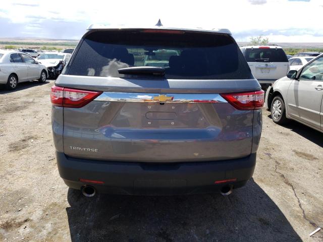 1GNERFKW2MJ175695 - 2021 CHEVROLET TRAVERSE LS GRAY photo 6