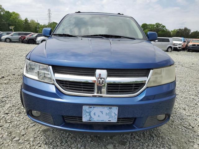 3D4PG5FV5AT106574 - 2010 DODGE JOURNEY SXT BLUE photo 5