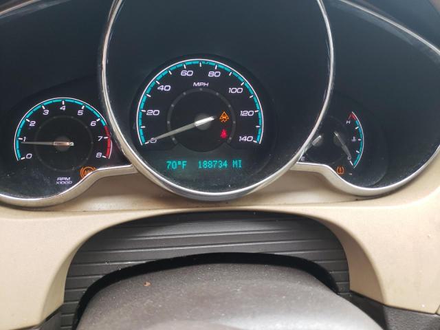 1G1ZE5E78AF161361 - 2010 CHEVROLET MALIBU LTZ თაფლისფერი ფოტო 9