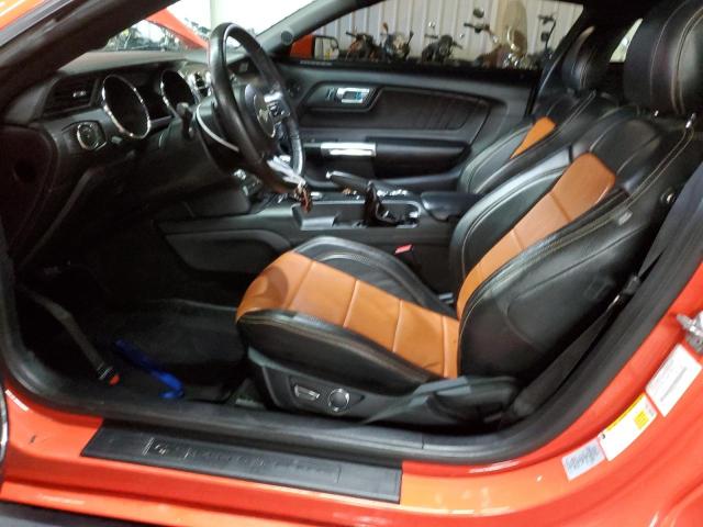 1FA6P8AM6G5322229 - 2016 FORD MUSTANG ORANGE photo 7