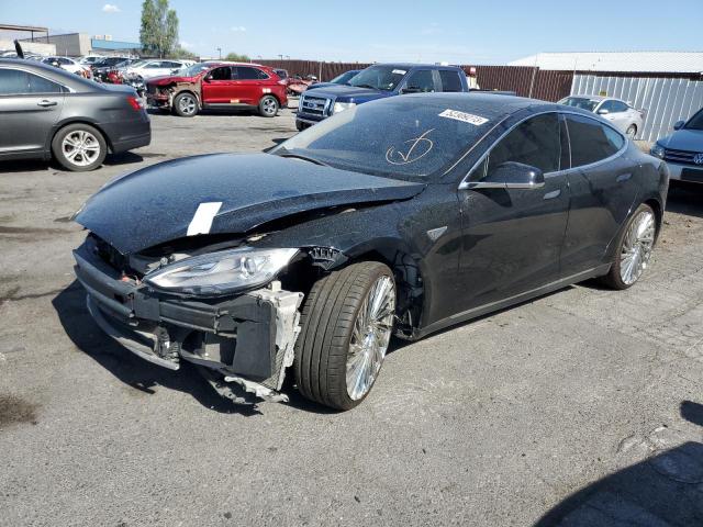 5YJSA1CP9DFP06539 - 2013 TESLA MODEL S Սև լուսանկար 1