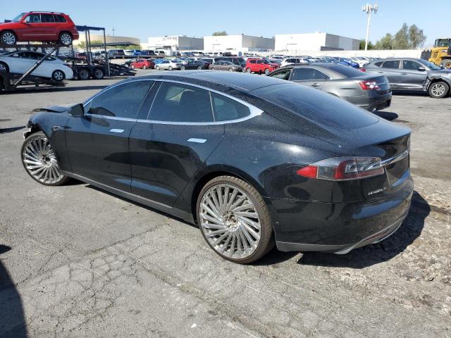 5YJSA1CP9DFP06539 - 2013 TESLA MODEL S Սև լուսանկար 2