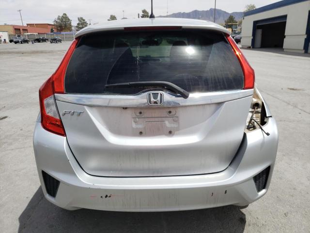 3HGGK5G80FM711836 - 2015 HONDA FIT EX SILVER photo 6