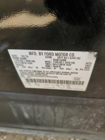 1FM5K8AR6GGD05494 - 2016 FORD EXPLORER POLICE INTERCEPTOR 黑色 照片 13