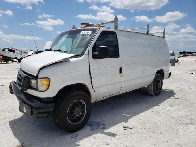 1FTNE24L13HA39838 - 2003 FORD ECONOLINE E250 VAN WHITE photo 1