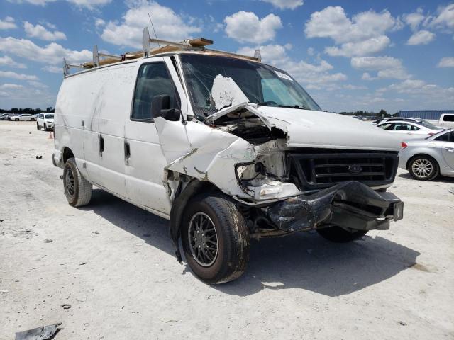 1FTNE24L13HA39838 - 2003 FORD ECONOLINE E250 VAN WHITE photo 4