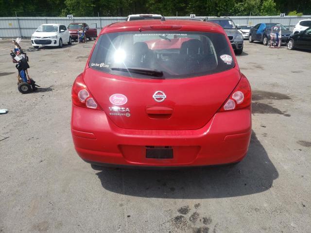 3N1BC13E59L462330 - 2009 NISSAN VERSA S RED photo 6