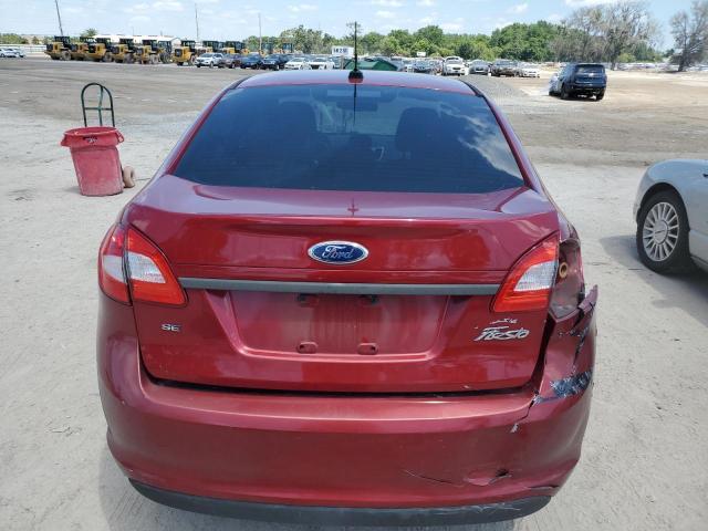 3FADP4BJ0DM218765 - 2013 FORD FIESTA SE RED photo 6