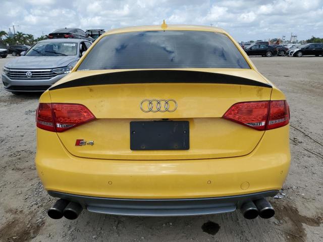 WAUBGAFL0BA161468 - 2011 AUDI S4 PREMIUM PLUS YELLOW photo 6