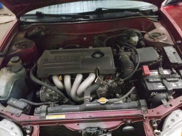 2T1BR12E4YC789025 - 2000 TOYOTA COROLLA VE RED photo 11