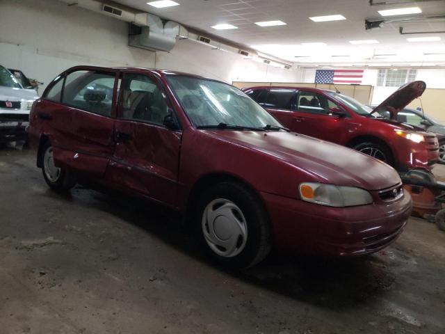 2T1BR12E4YC789025 - 2000 TOYOTA COROLLA VE RED photo 4