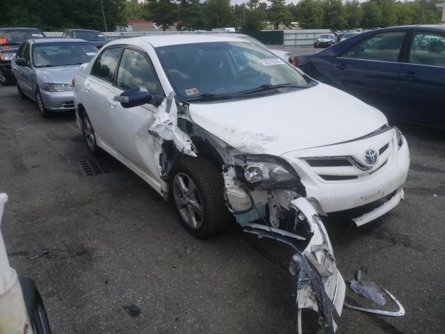 2T1BU4EEXBC737479 - 2011 TOYOTA COROLLA BASE WHITE photo 1
