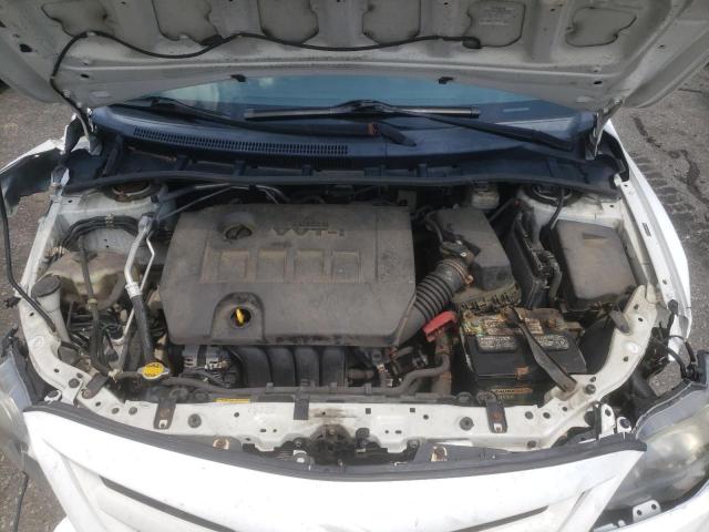 2T1BU4EEXBC737479 - 2011 TOYOTA COROLLA BASE WHITE photo 7