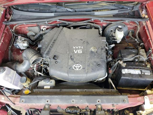 5TEJU62N47Z395234 - 2007 TOYOTA TACOMA DOUBLE CAB PRERUNNER ORANGE photo 11