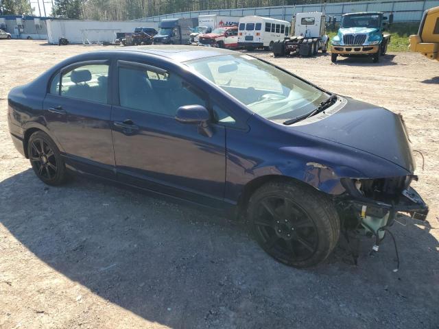 2HGFA16908H515558 - 2008 HONDA CIVIC EXL BLUE photo 4