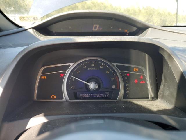 2HGFA16908H515558 - 2008 HONDA CIVIC EXL BLUE photo 9