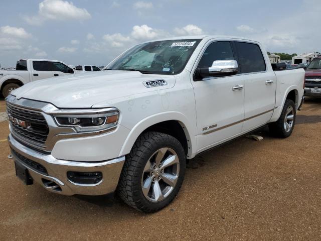 1C6SRFHT2LN300279 - 2020 RAM 1500 LIMITED WHITE photo 1